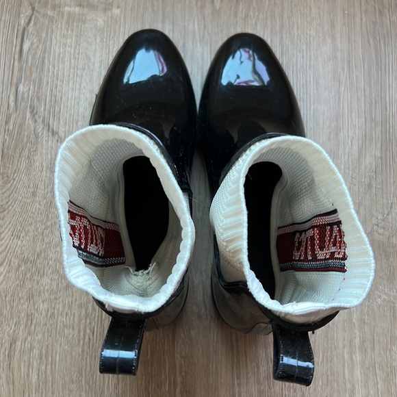 Nautica Women’s Black Rubber Ankle Rain Boots Size 6 - Picture 5 of 17